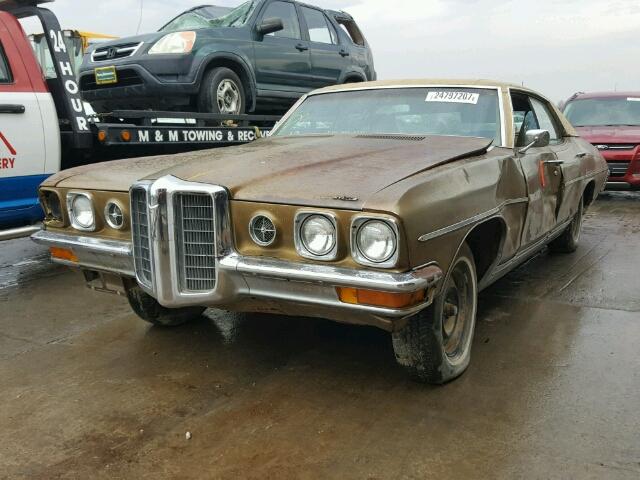 1970 Brown Pontiac Grand Bonneville front left view