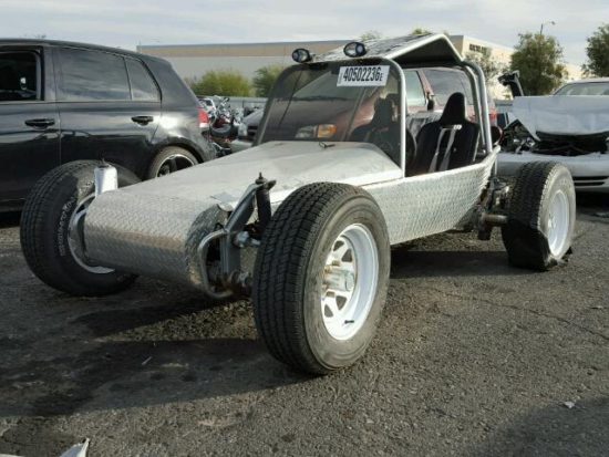 2016 Gray Dune Buggy front left view