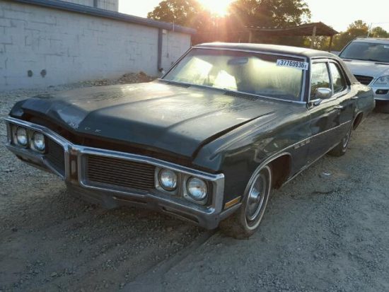 1970 Green Buick LeSabre left side view