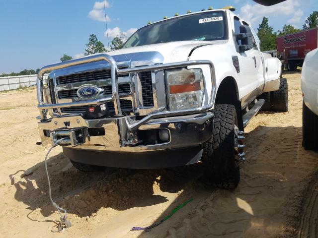 2008 White Ford F-350 Super Duty - front left view