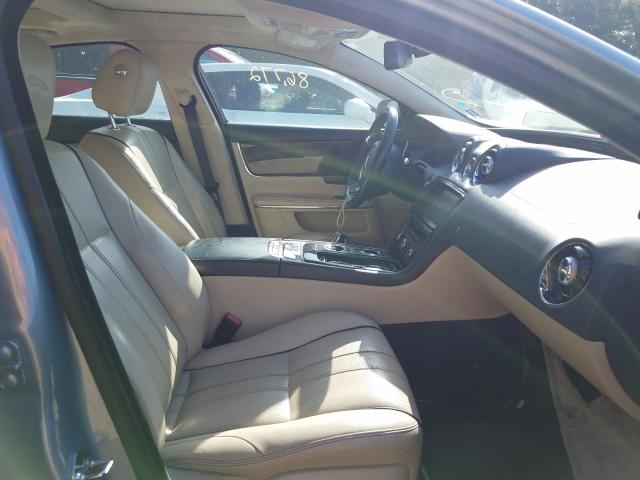 Interior front 2011 Blue Jaguar XJ