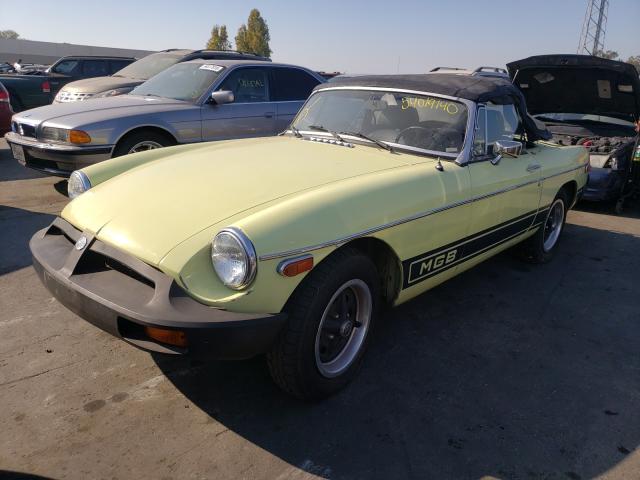 1970 Yellow MG MGB Roadster (Tourer) - front left view