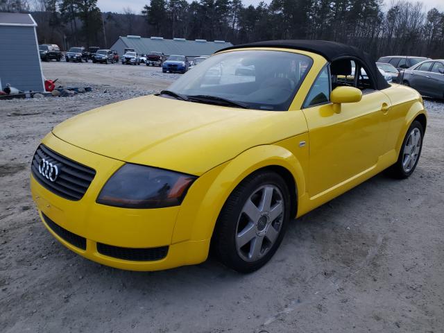 2001 Imola Yellow Audi TT Roadster quattro