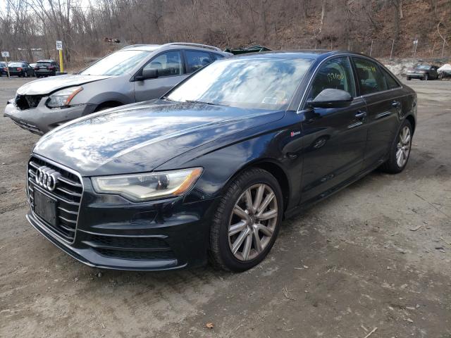 2012 Black Audi A7 front left view