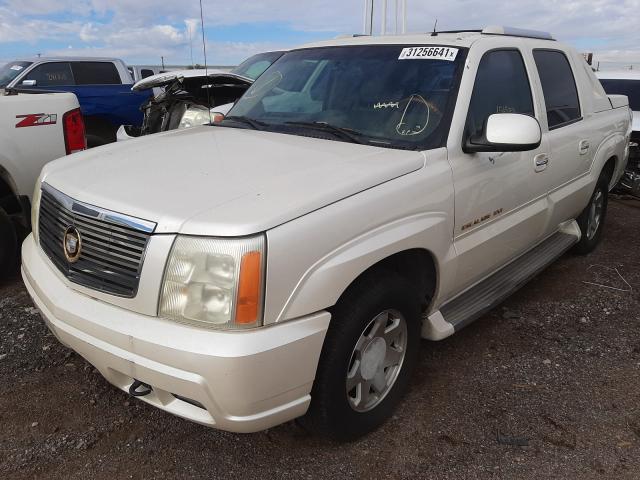 2002 White Cadillac Escalade E