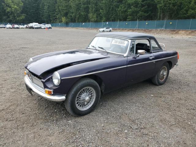 1975 Deep Purple MG MGB Tourer Convertible - front left view
