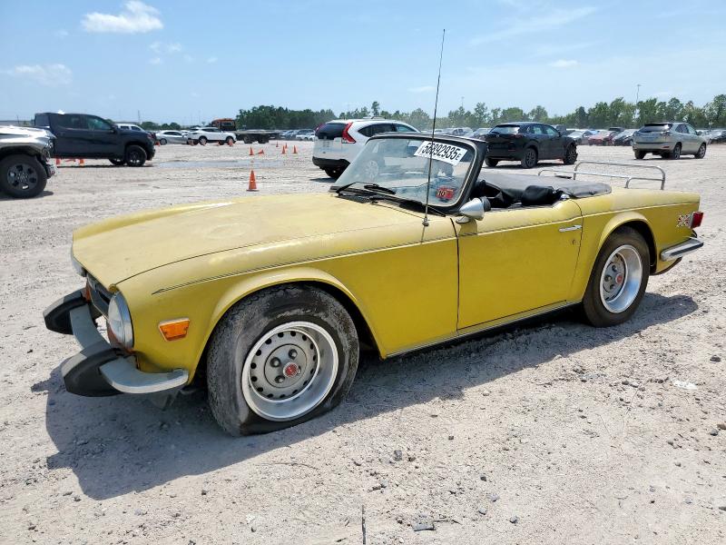 1974 Yellow  Triumph  Convertible