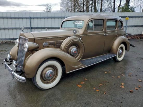 1936 Bronze Packard 120-B Touring Sedan  Classic Photos