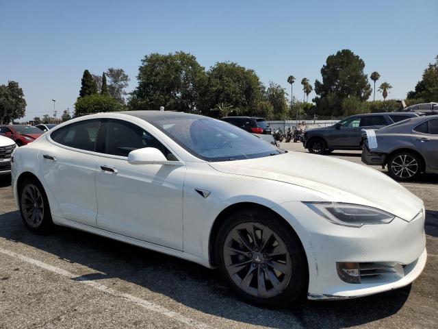 2018 White  Tesla Model S